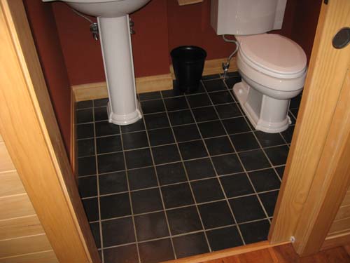 Pennsylvania Slate Bathroom Floor