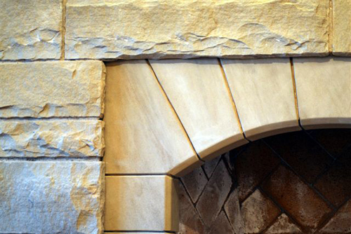 Sandstone Fire Place